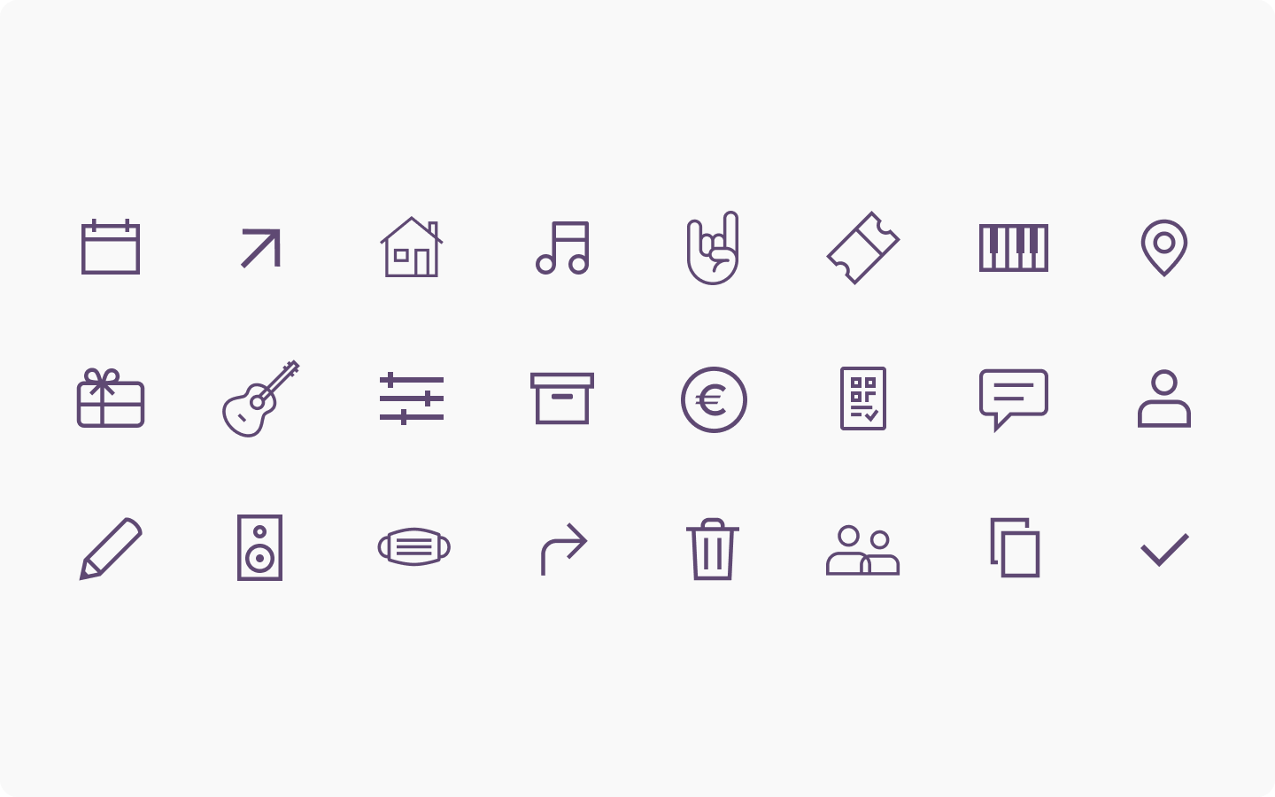 Custom icons